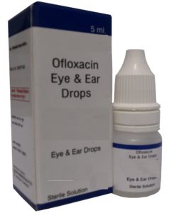 can moxifloxacin eye drops be used for ear infection