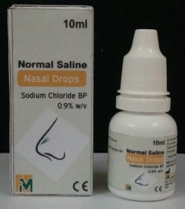 Normal saline nasal drops 10 ml